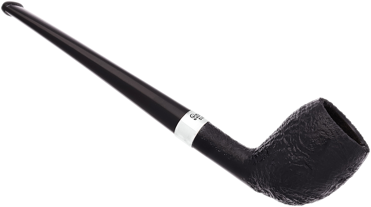 Peterson Junior Sandblasted Silver Mounted Belge Fishtail
