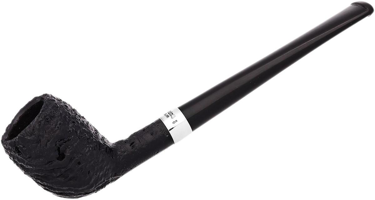 Peterson Junior Sandblasted Silver Mounted Belge Fishtail