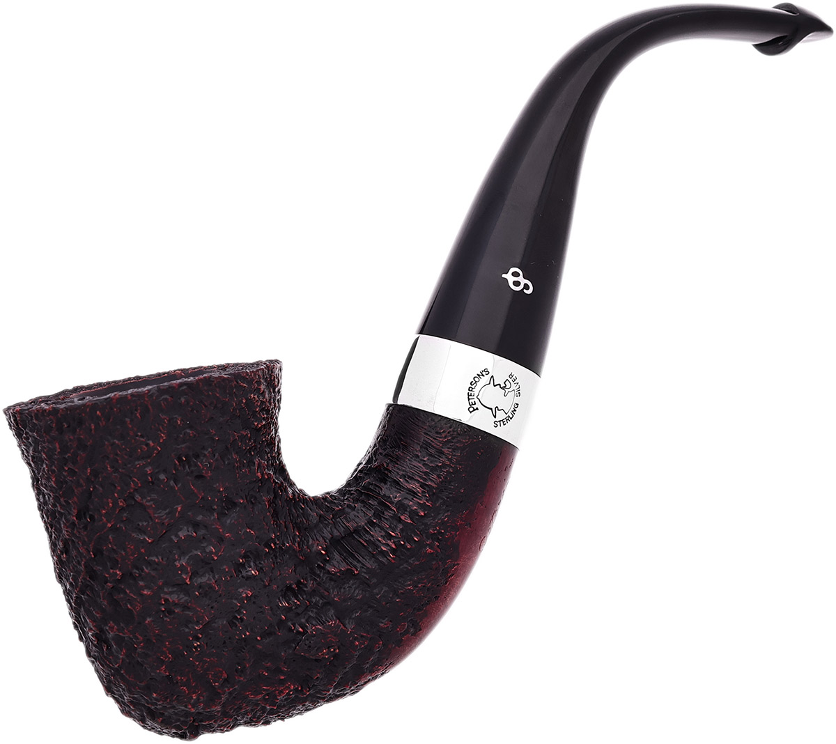 Peterson Sherlock Holmes Sandblasted Original P-Lip