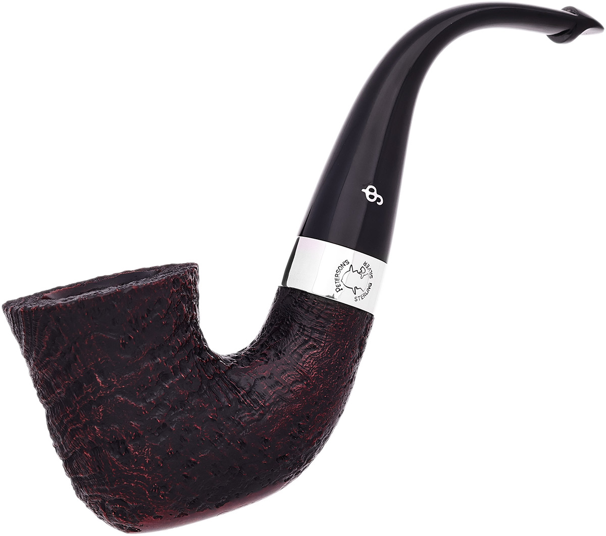 Peterson Sherlock Holmes Sandblasted Original P-Lip