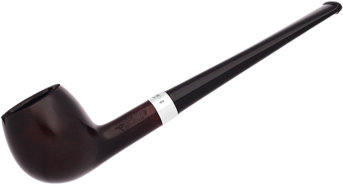 Peterson Junior Heritage Silver Mounted Straight Apple Fishtail