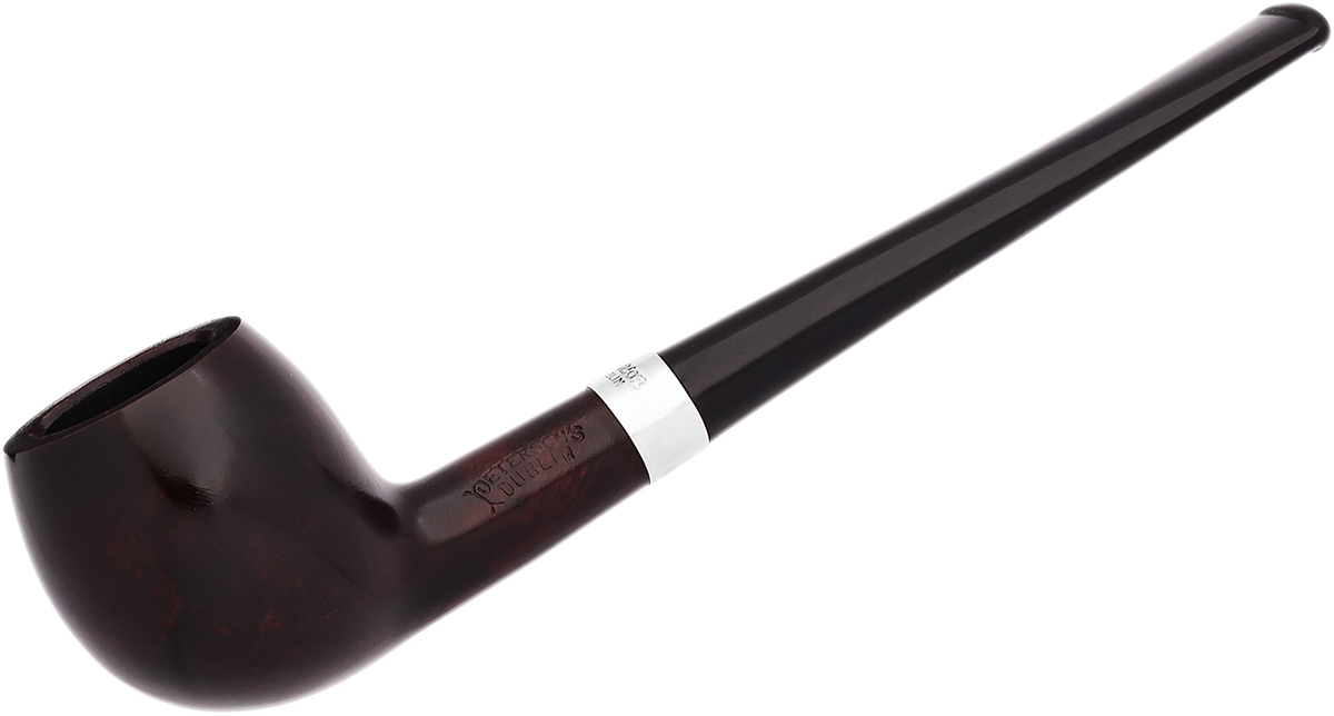 Peterson Junior Heritage Silver Mounted Straight Apple Fishtail