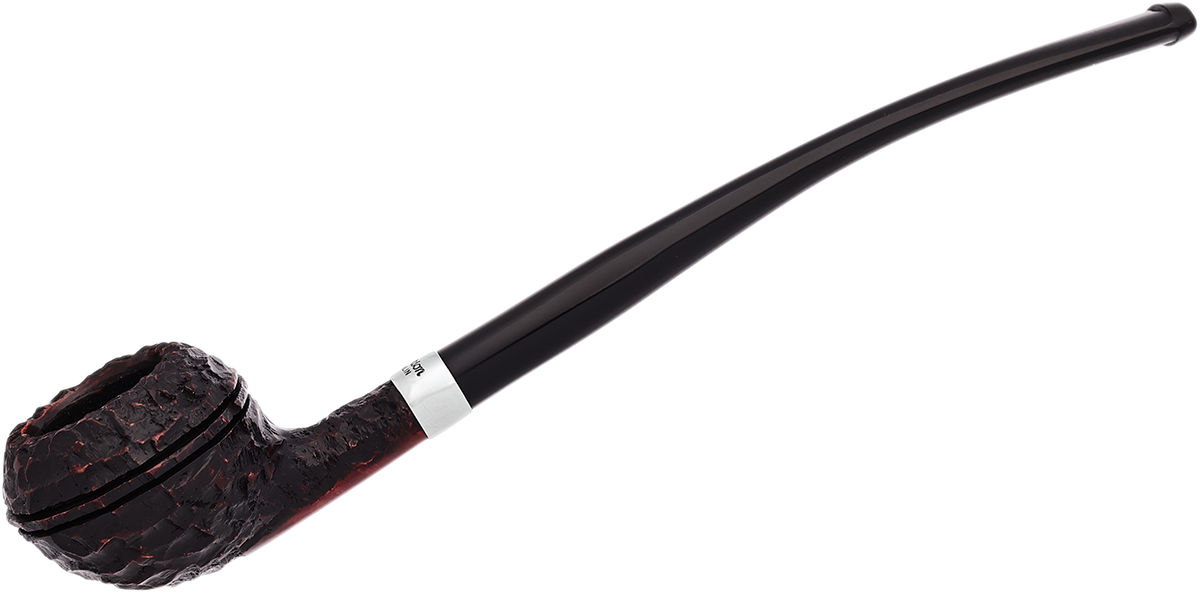 Peterson Tavern Pipe Rusticated Rhodesian Fishtail