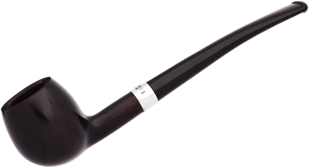 Peterson Junior Heritage Silver Mounted Canted Apple Fishtail