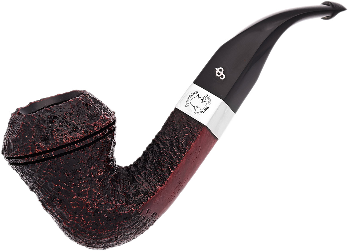 Peterson Sherlock Holmes Sandblasted Hansom P-Lip