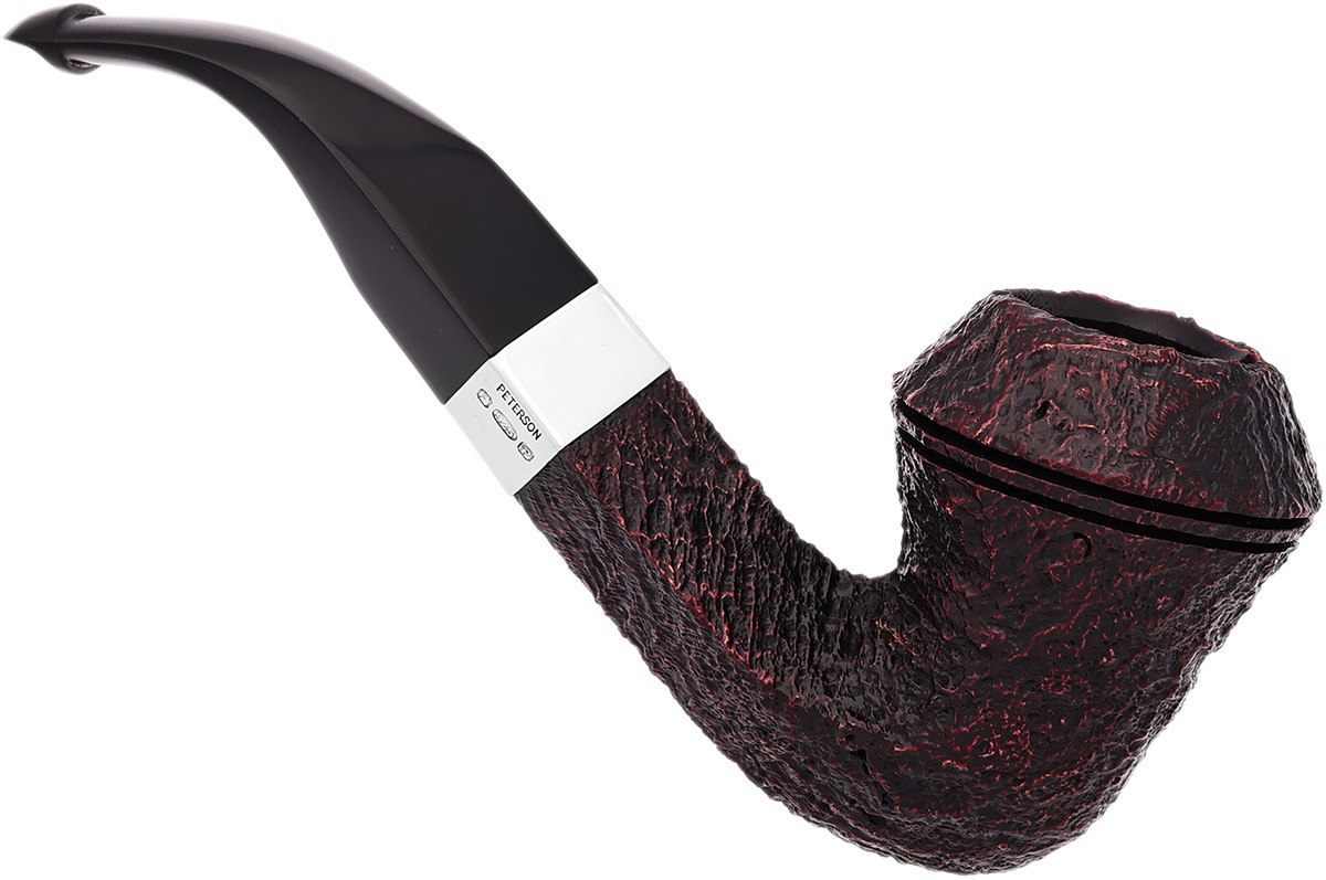 Peterson Sherlock Holmes Sandblasted Hansom P-Lip