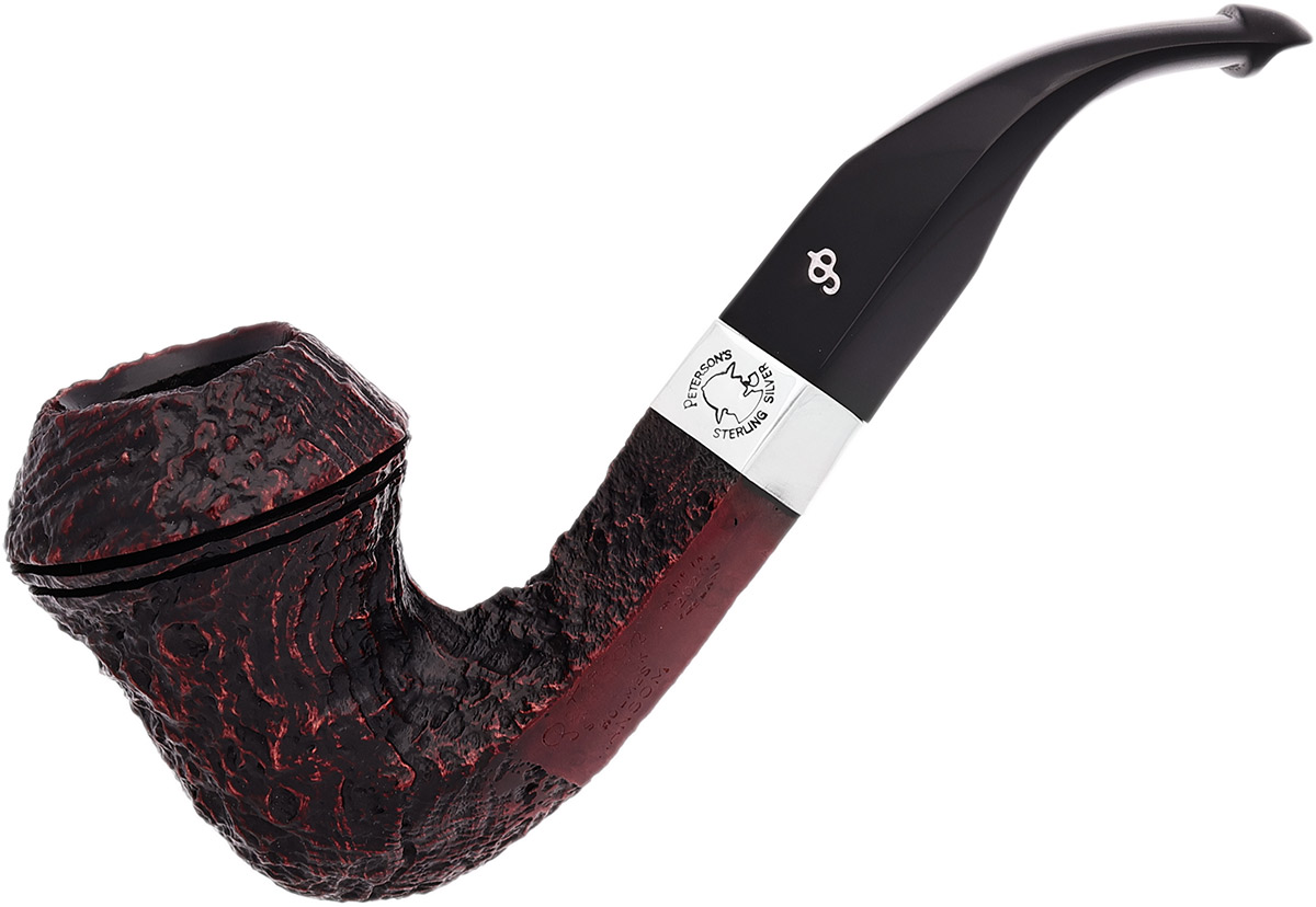 Peterson Sherlock Holmes Sandblasted Hansom P-Lip
