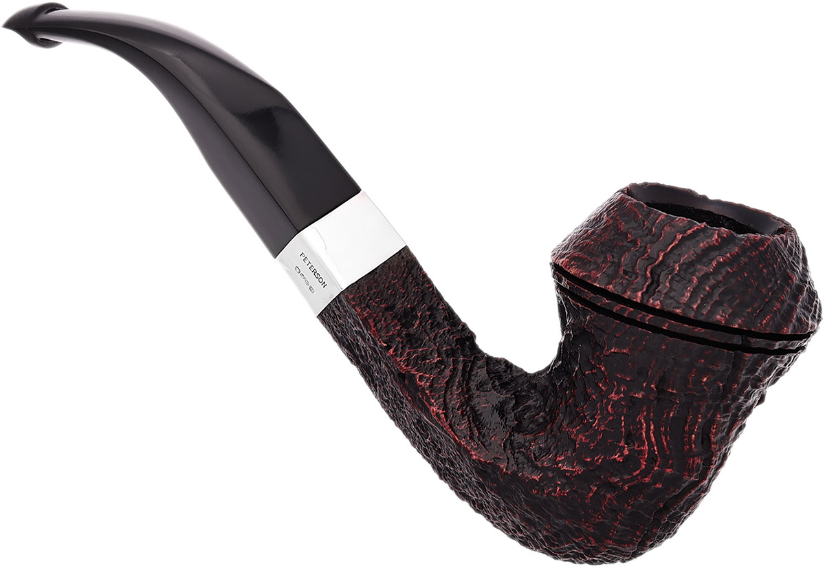 Peterson Sherlock Holmes Sandblasted Hansom P-Lip