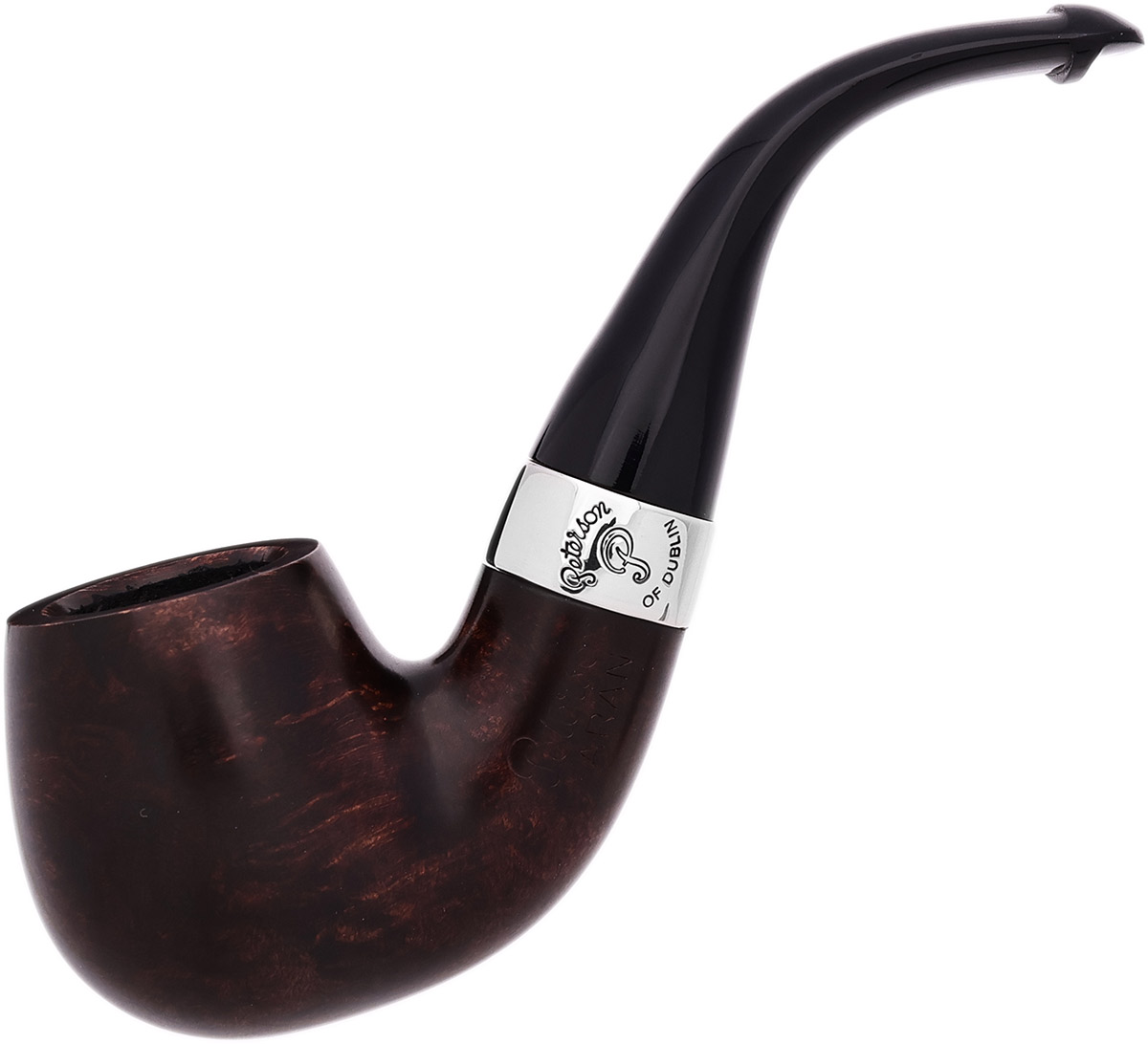 Peterson Aran Smooth Nickel Mounted (221) P-Lip