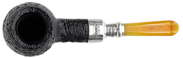 Peterson Sandblasted Amber Stem Spigot (87) P-Lip
