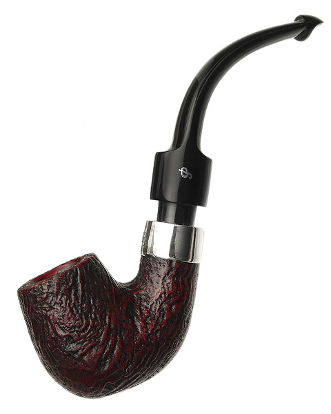Peterson: Deluxe System Sandblasted (11S) P-Lip Tobacco Pipe