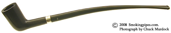 Peterson Churchwarden Smooth Ebony Fishtail