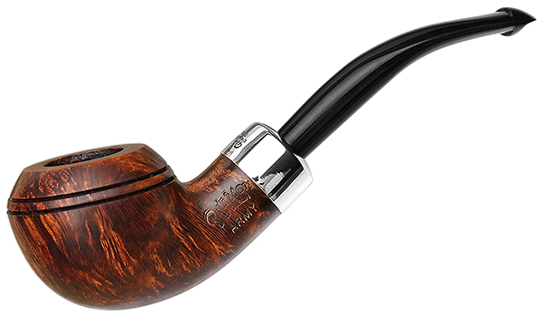 Peterson: Silver Mounted Army (999) P-Lip Tobacco Pipe