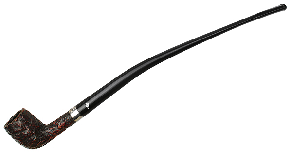 Peterson Churchwarden Rusticated Belgique Fishtail