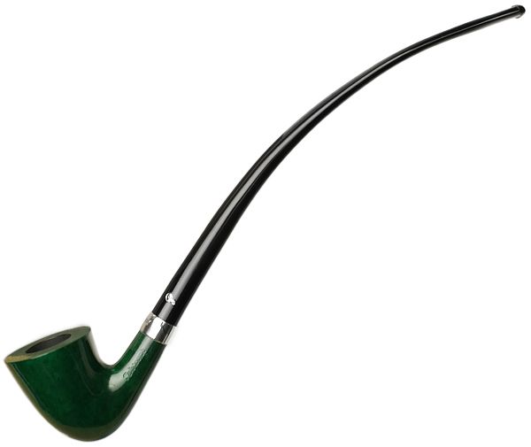 Peterson Churchwarden Smooth Green (D15) Fishtail