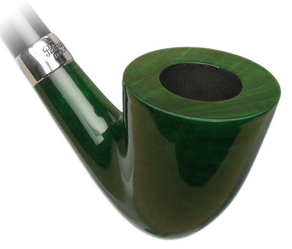 Peterson Churchwarden Smooth Green (D15) Fishtail