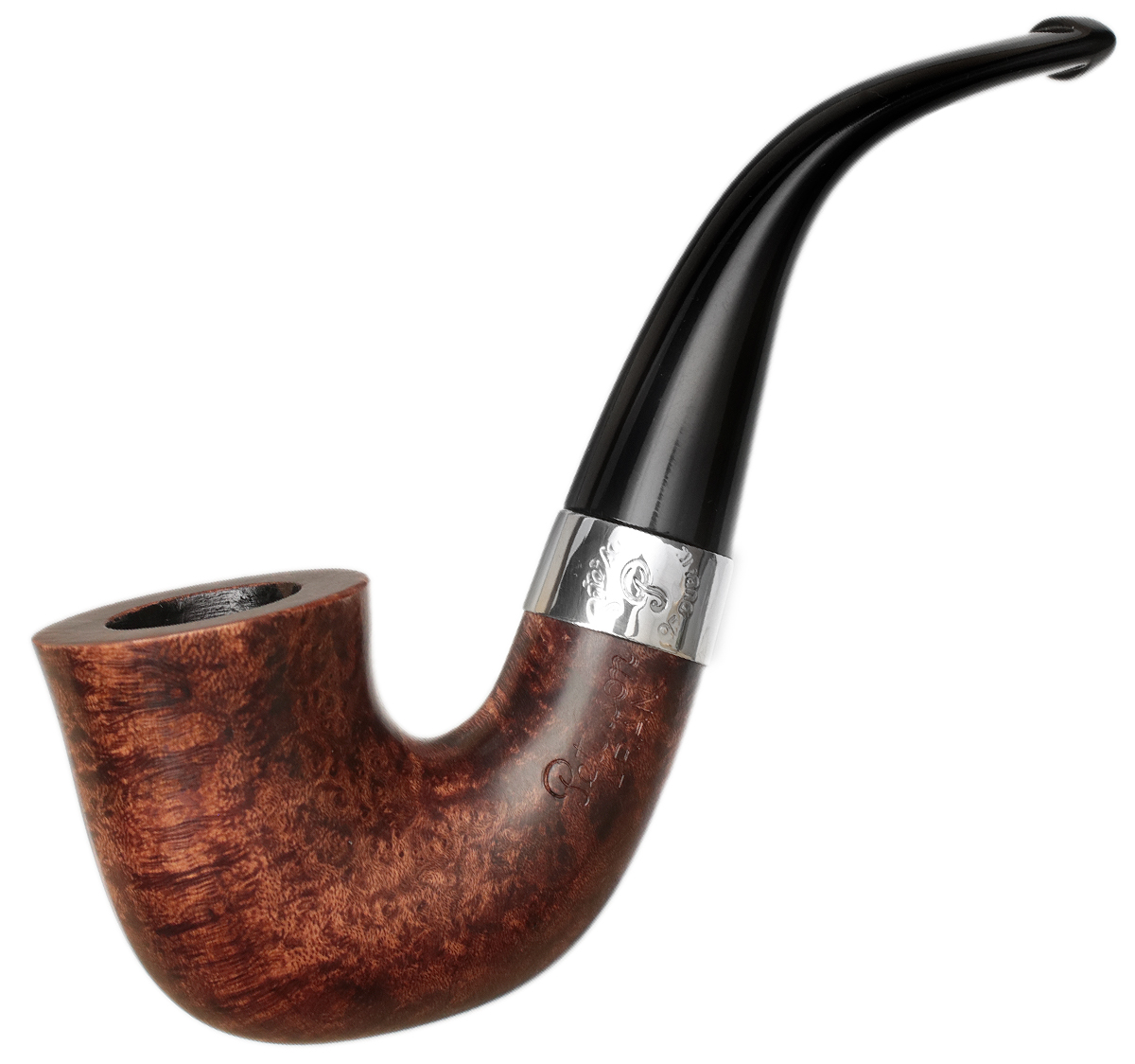 Peterson Aran Smooth Nickel Mounted (05) Fishtail