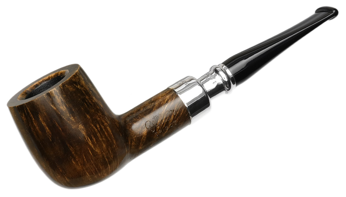 Peterson: Flame Grain Spigot (107) Fishtail Tobacco Pipe