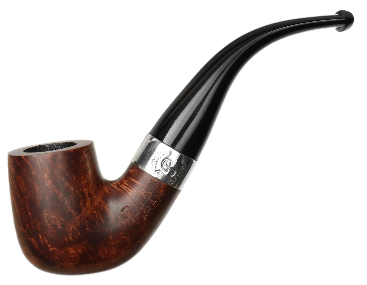 Peterson Aran Smooth Nickel Mounted (338) Fishtail