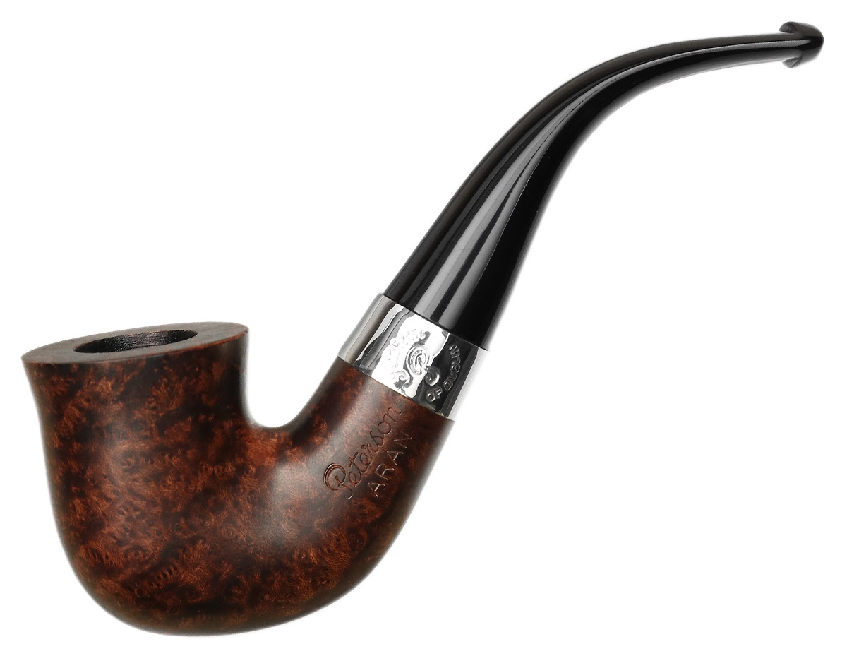 Peterson Aran Smooth Nickel Mounted (05) Fishtail