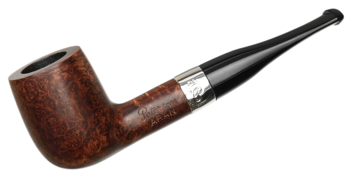 Peterson Aran Smooth Nickel Mounted (X105) Fishtail