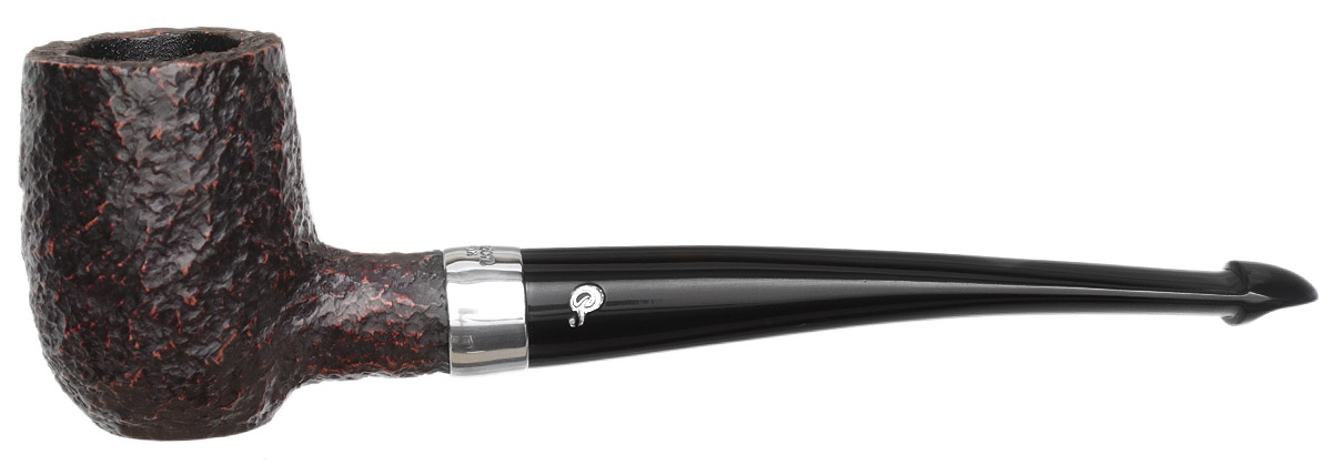 Peterson Speciality Rusticated Nickel Mounted Barrel P-Lip