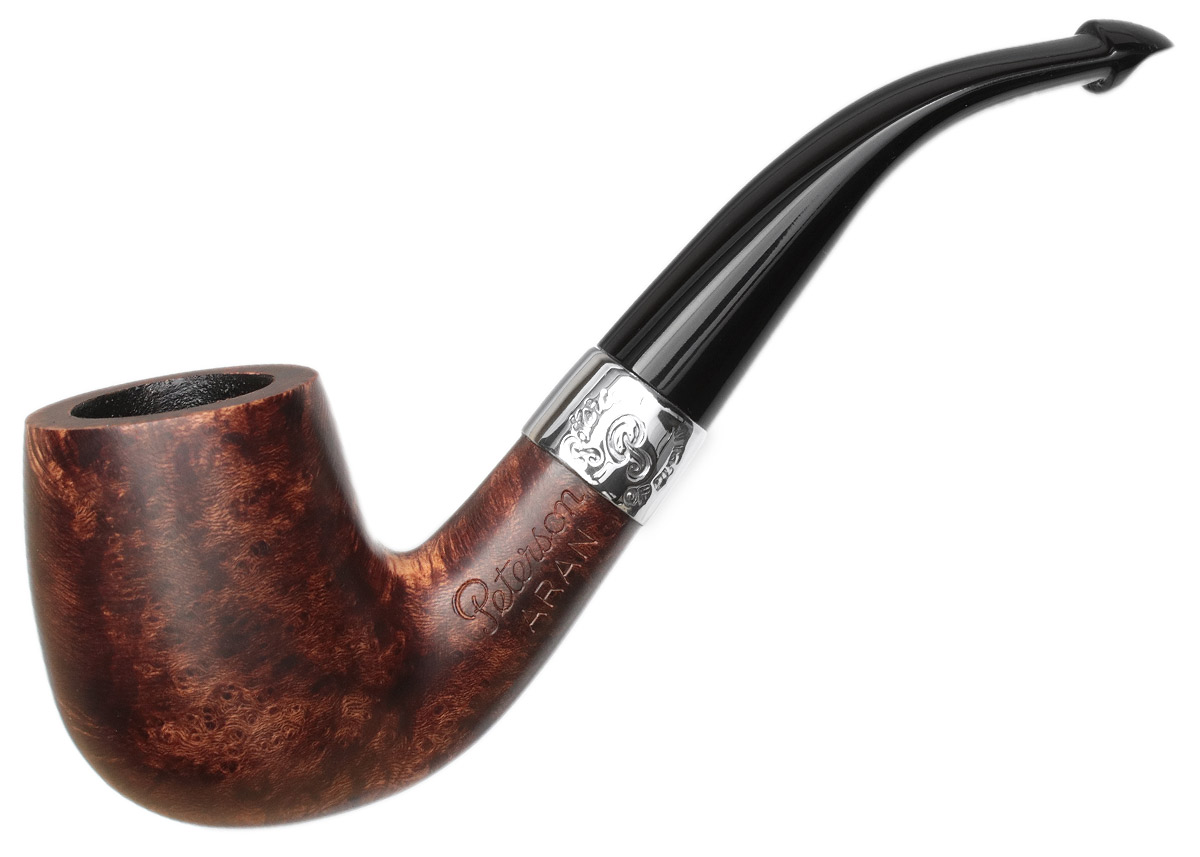 Peterson Aran Smooth Nickel Mounted (65) P-Lip