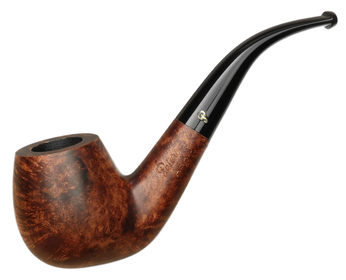 Peterson: Aran Smooth (68) Fishtail Tobacco Pipe