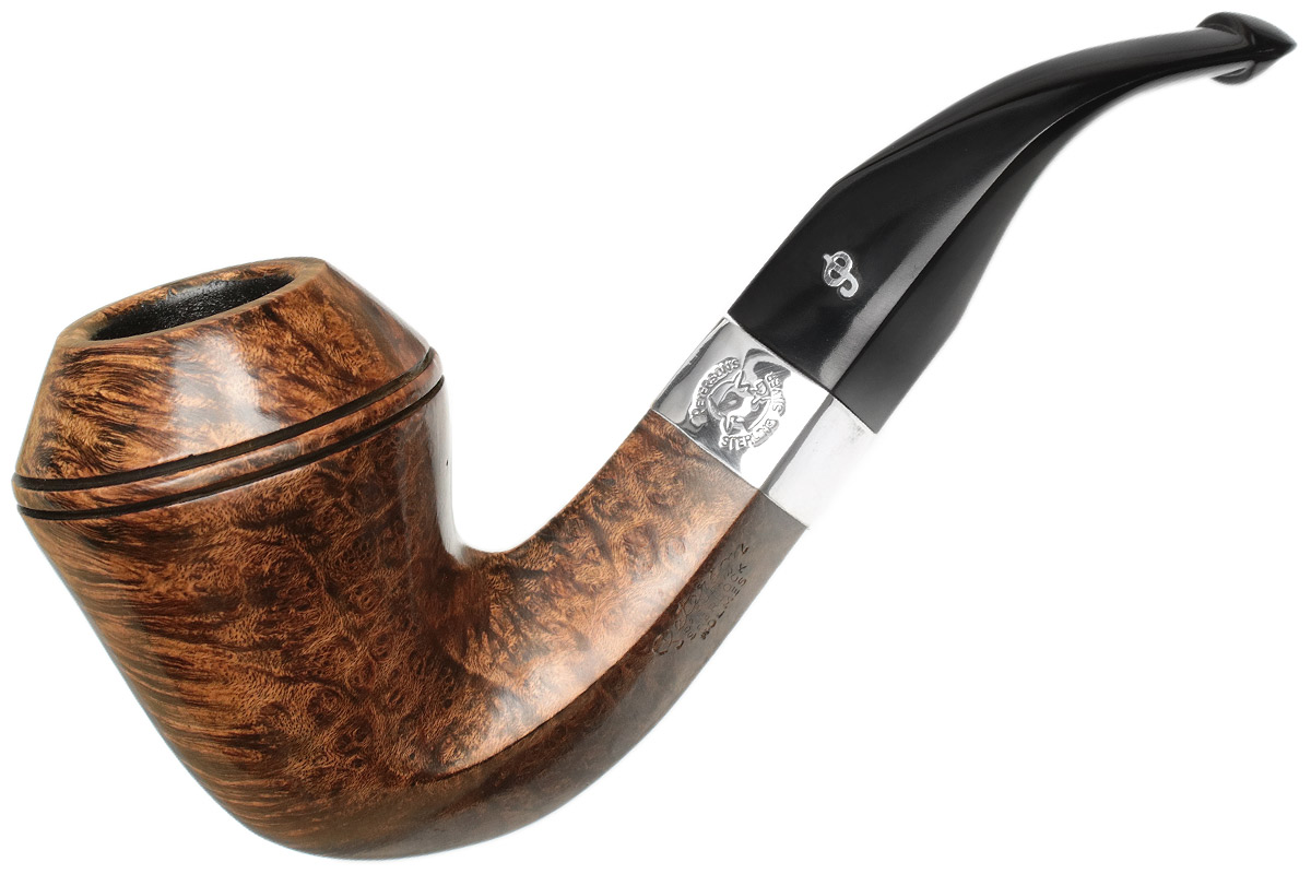 Peterson Sherlock Holmes Dark Smooth Hansom P-Lip