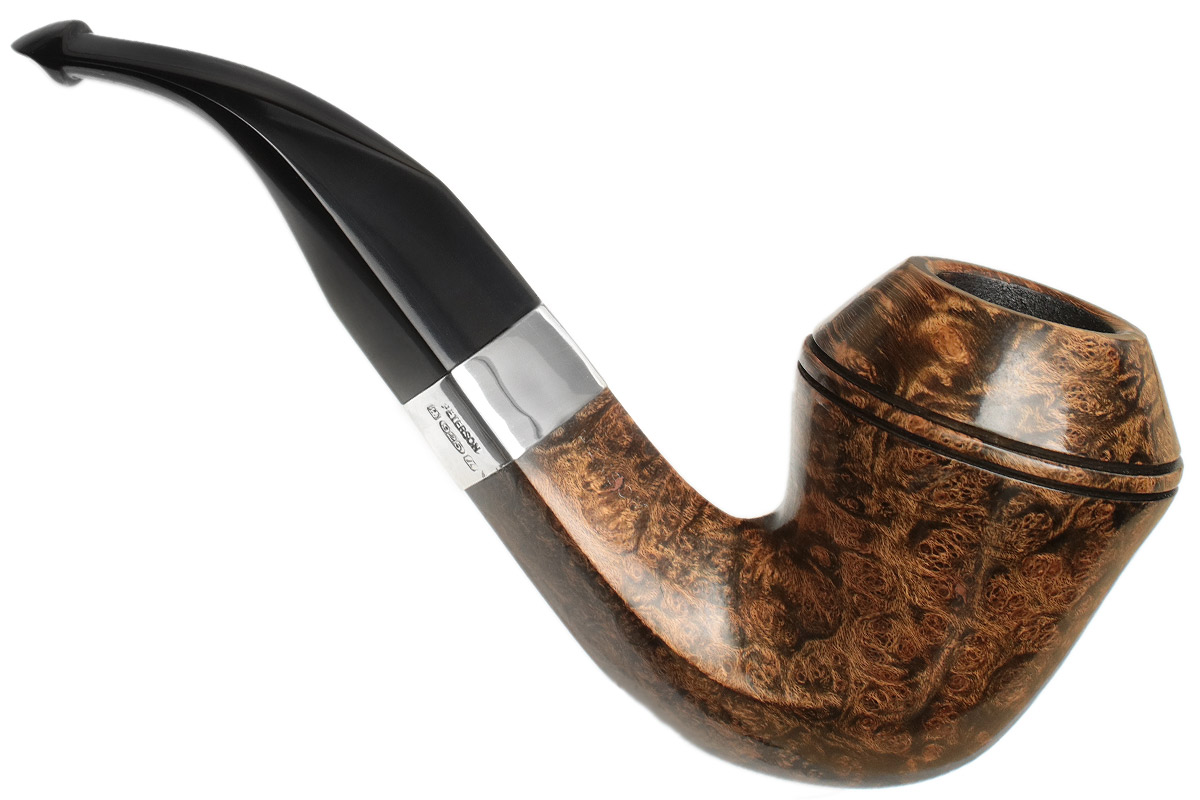 Peterson Sherlock Holmes Dark Smooth Hansom P-Lip