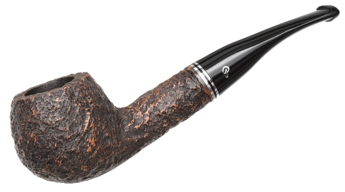 Peterson Dublin Filter Rusticated (408) Fishtail (9mm)