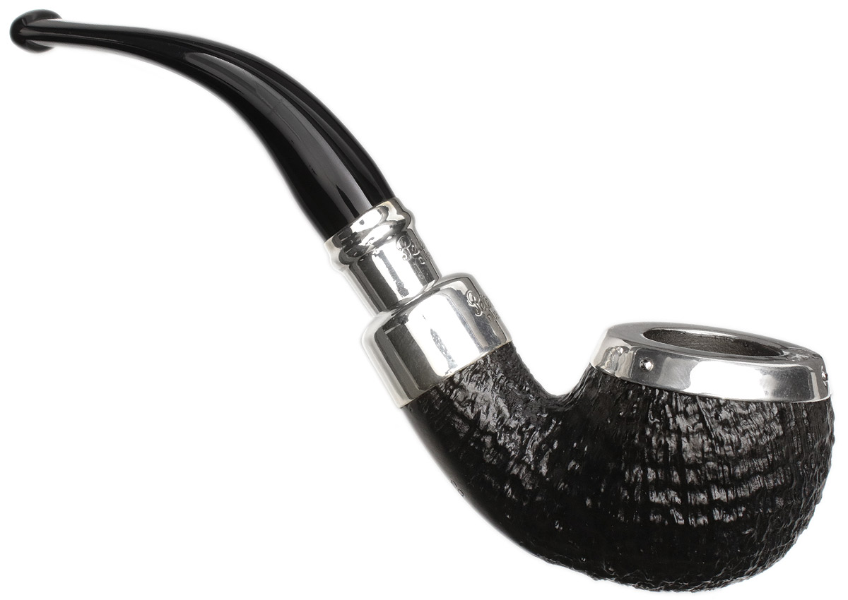 Peterson ピーターソン TAN SPIGOT パイプ SILVER Peterson Pipes: Natural Spigot with Silver Cap (80s) Fishtail