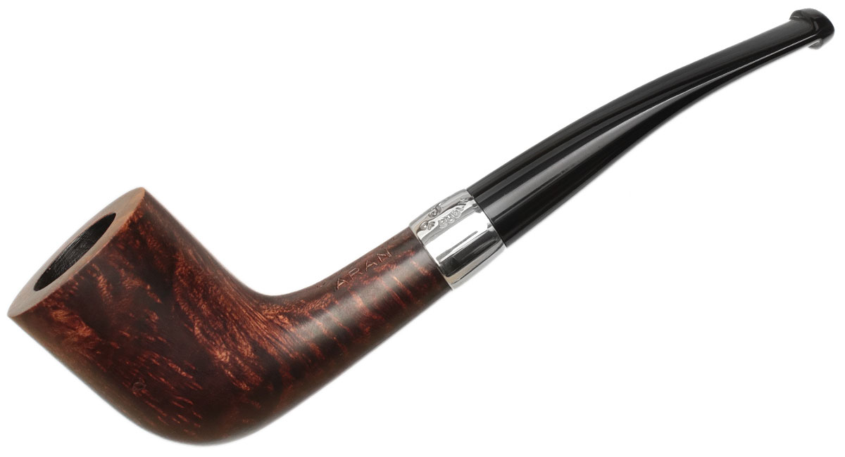 Peterson Aran Smooth Nickel Mounted (268) Fishtail