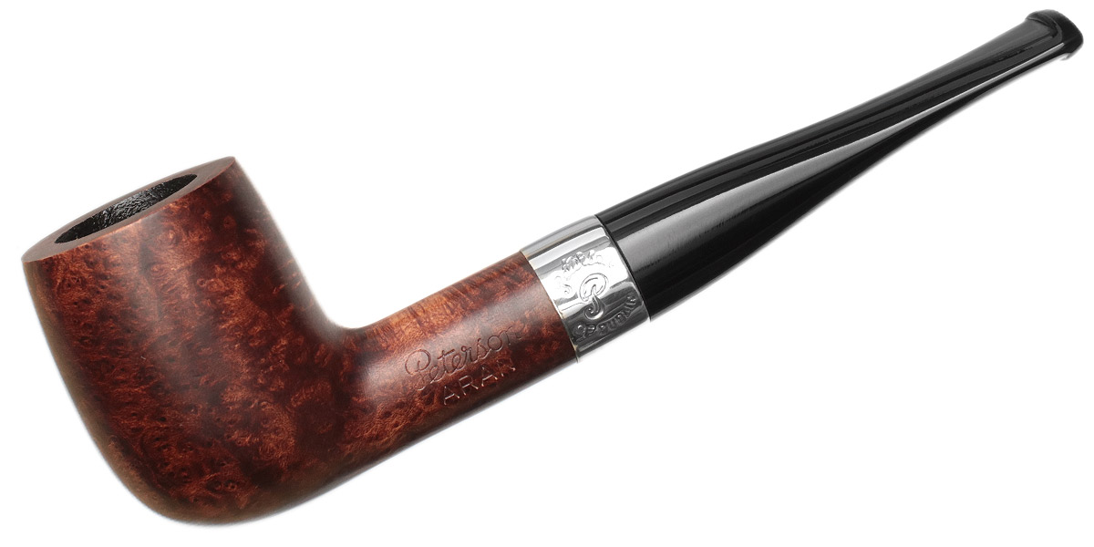 Peterson Aran Smooth Nickel Mounted (6) Fishtail