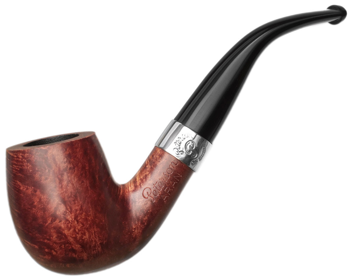 Peterson Aran Smooth Nickel Mounted (69) Fishtail
