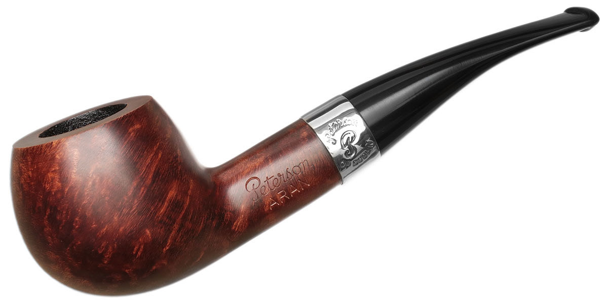 Peterson Aran Smooth Nickel Mounted (408) Fishtail