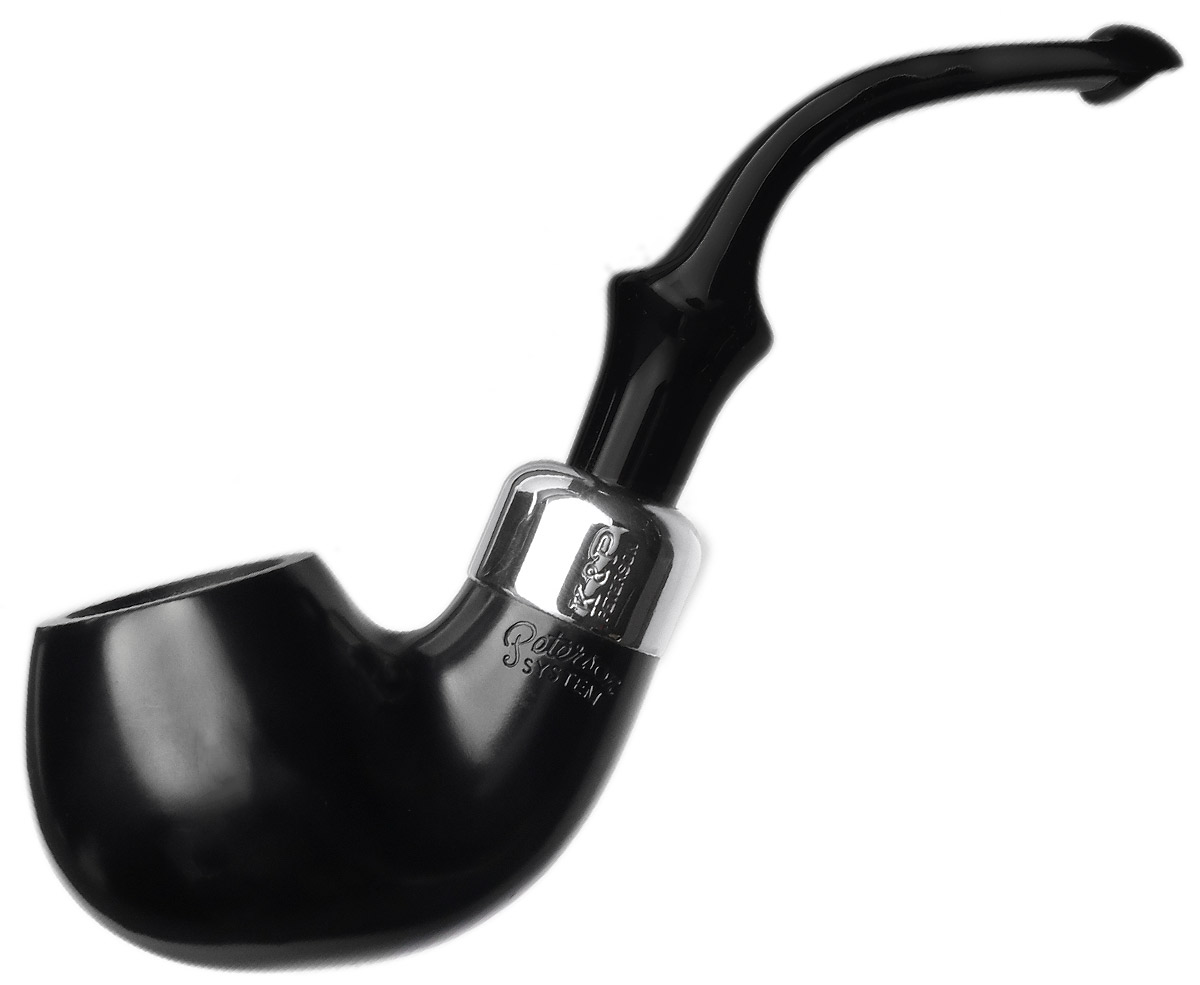 Details about   Peterson System Ebony 303 Tobacco Pipe Fishtail 