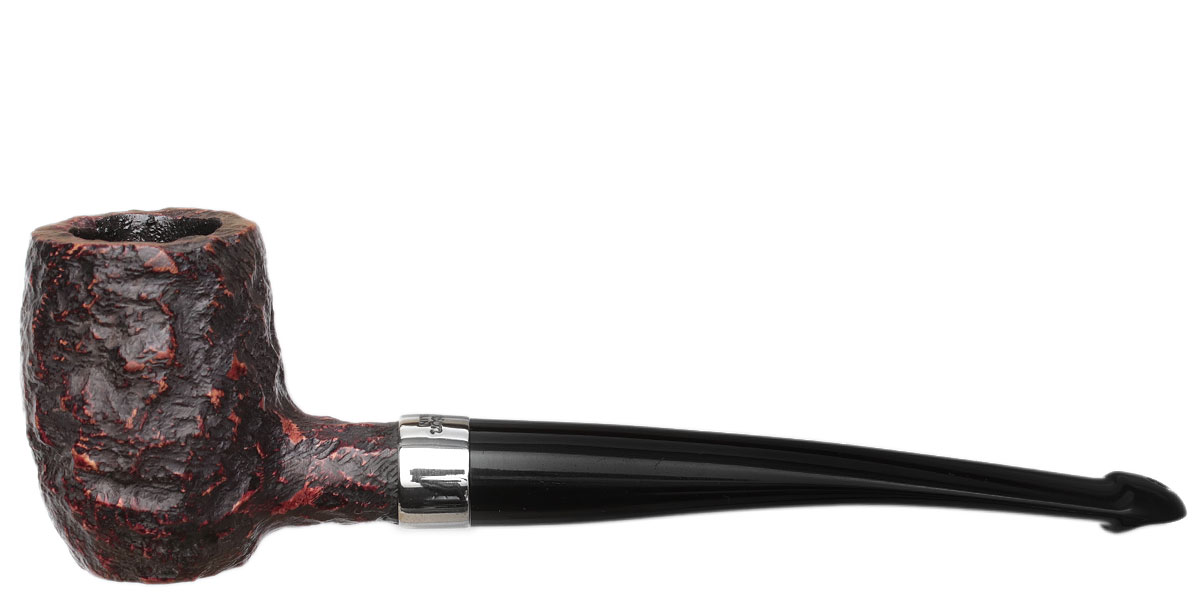 Peterson Speciality Rusticated Nickel Mounted Barrel P-Lip