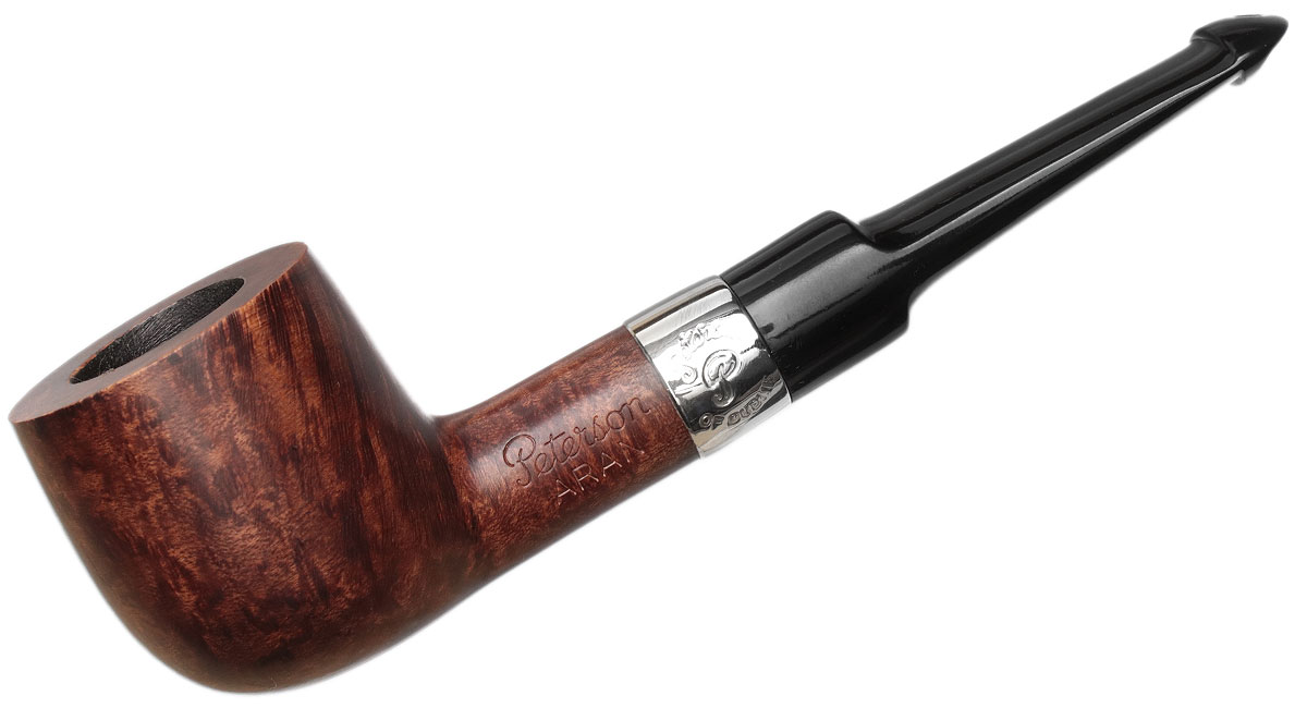 Peterson Aran Smooth Nickel Mounted (606s) P-Lip