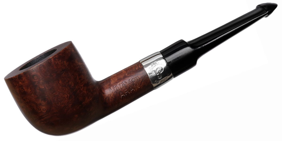 Peterson Aran Smooth Nickel Mounted (606s) P-Lip