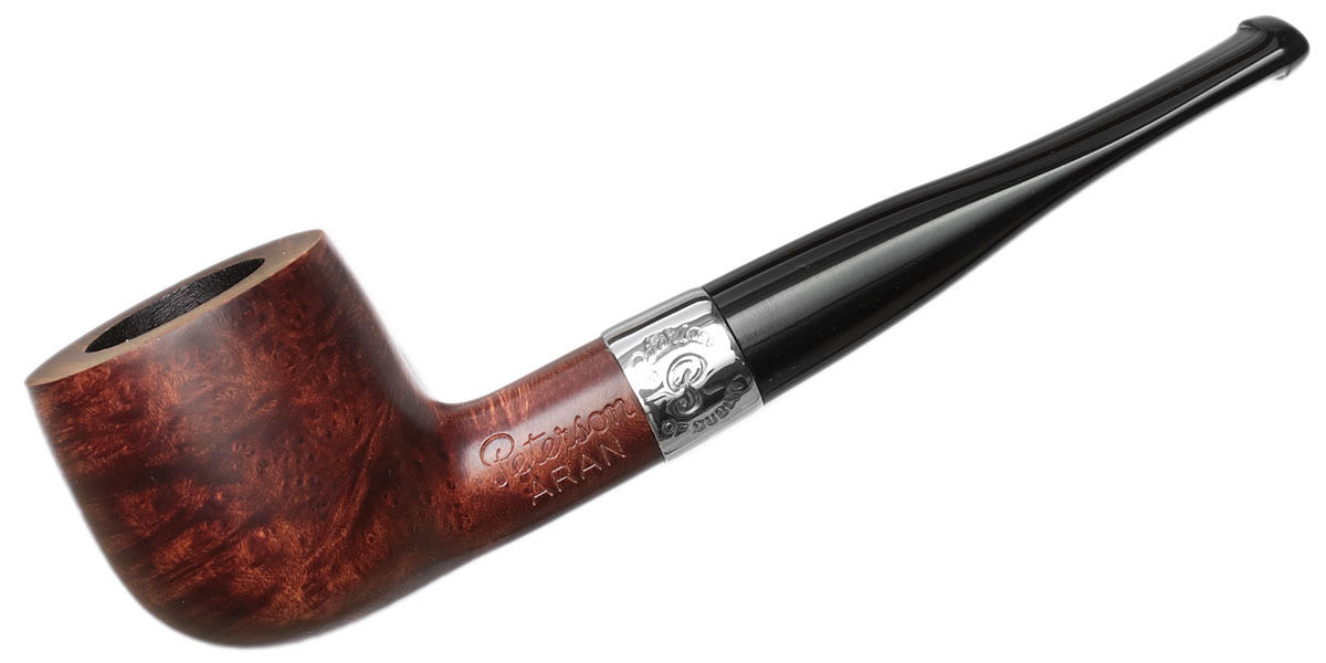 Peterson Aran Smooth Nickel Mounted (608) Fishtail