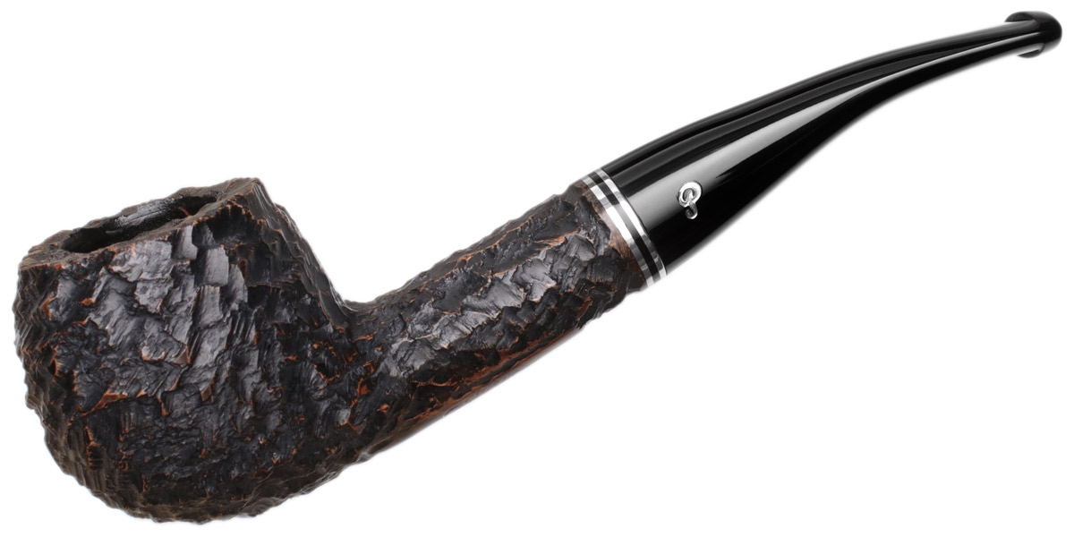 Peterson Dublin Filter Rusticated (408) Fishtail (9mm)