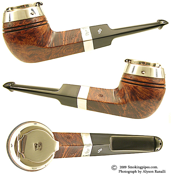 Peterson Silver Cap with Hinged Lid (150) P-Lip