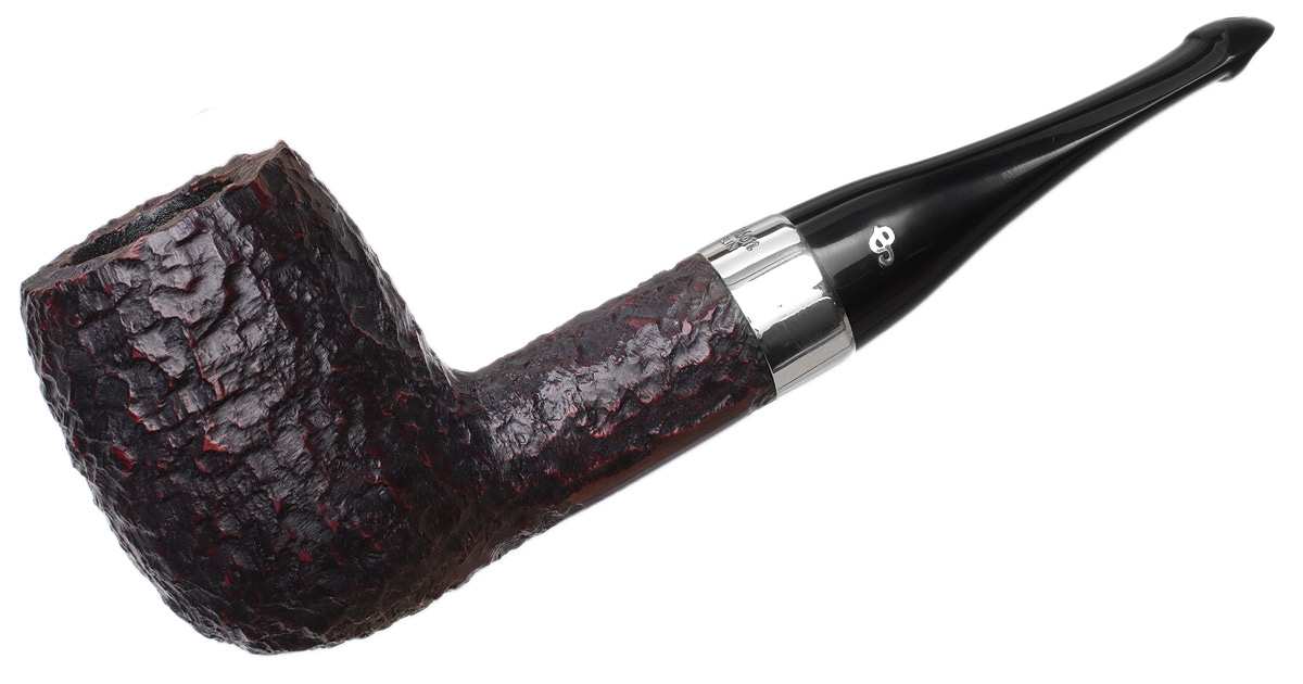 Peterson House Pipe Rusticated Billiard P-Lip