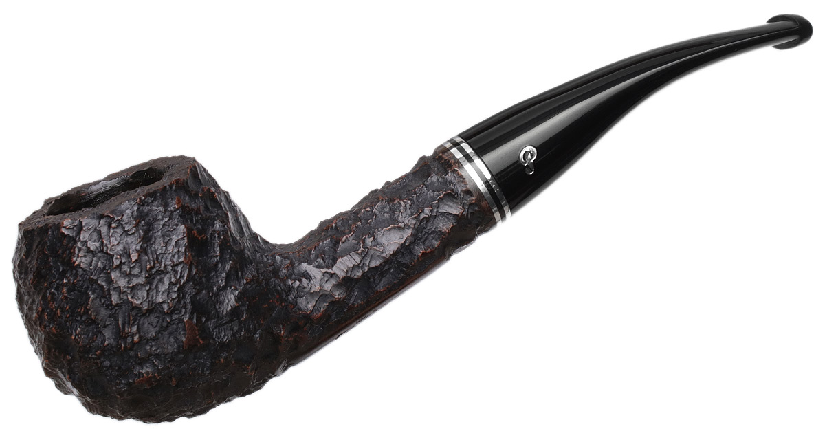 Peterson Dublin Filter Rusticated (408) Fishtail (9mm)