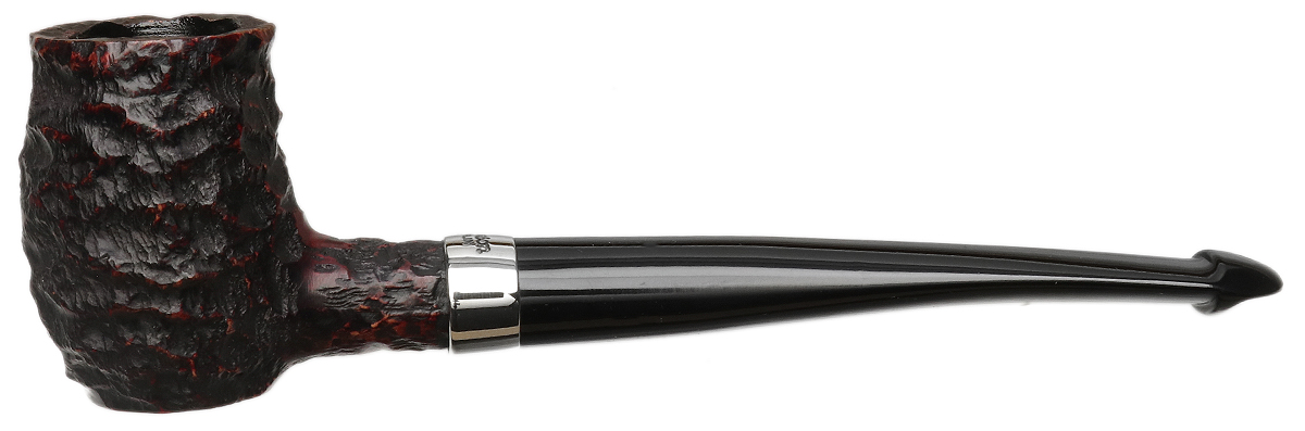 Peterson Speciality Rusticated Nickel Mounted Barrel P-Lip