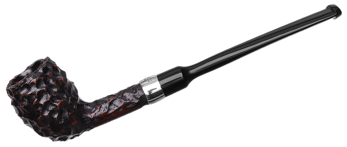 Peterson Speciality Rusticated Nickel Mounted Belgique Fishtail