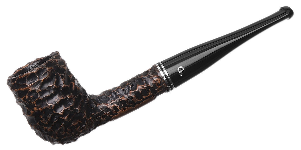 Peterson Dublin Filter Rusticated (6) Fishtail (9mm)