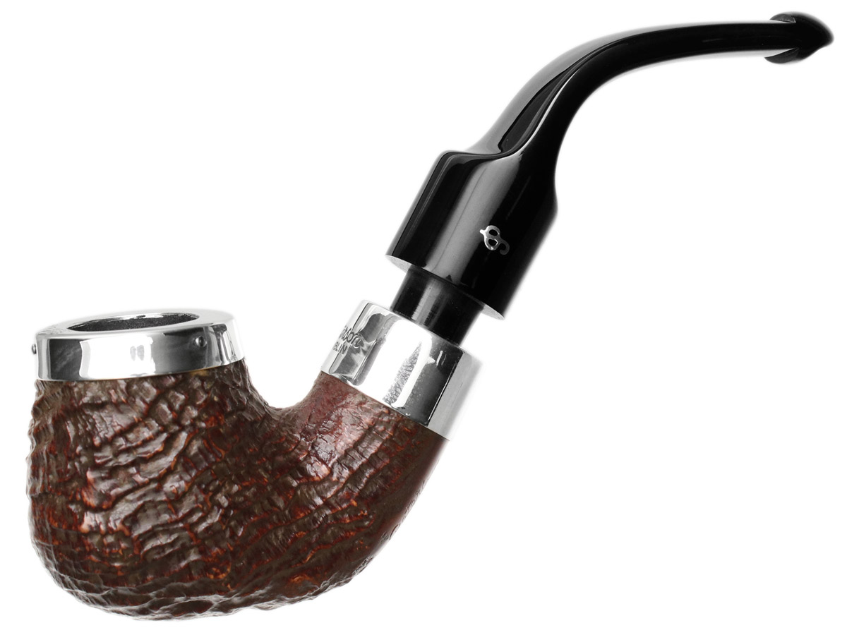 Peterson Deluxe System Sandblasted with Silver Cap (20s) P-Lip