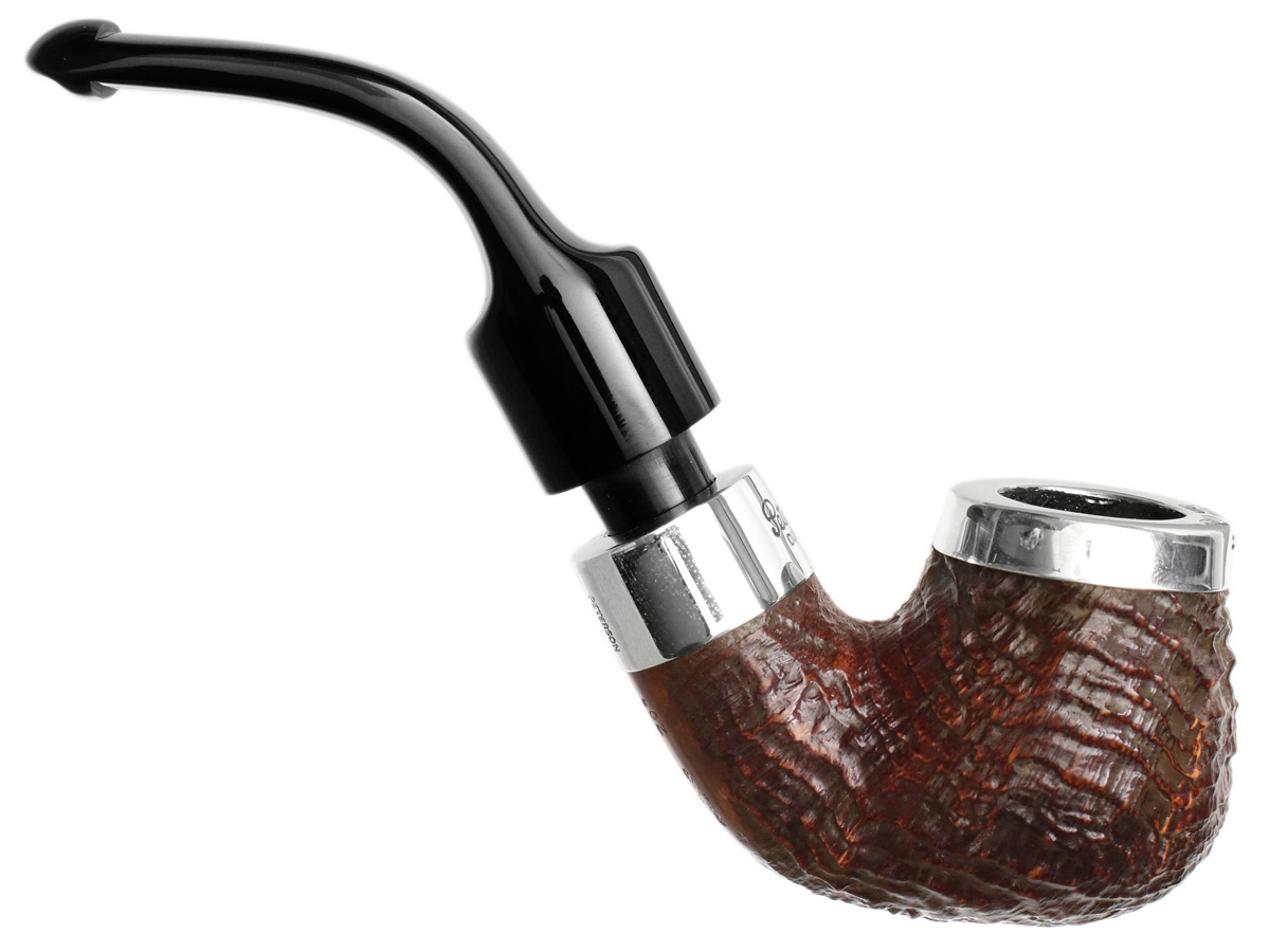 Peterson Deluxe System Sandblasted with Silver Cap (20s) P-Lip